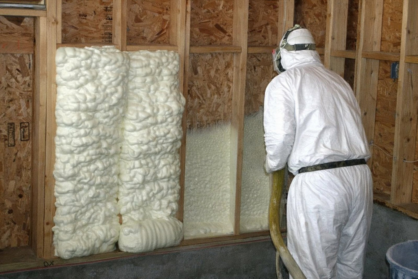 Open-cell foam insulation